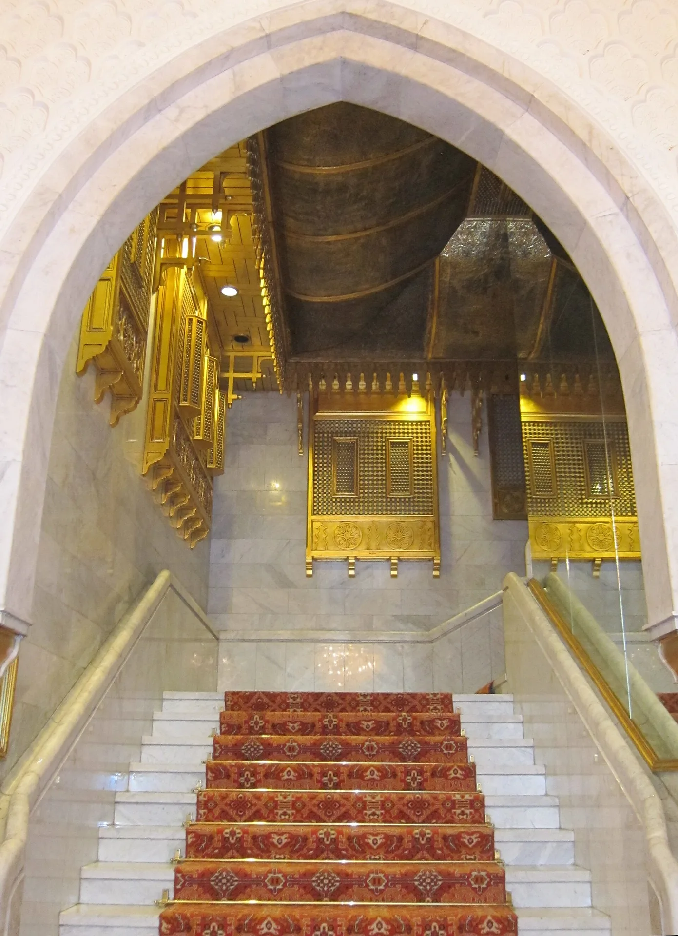 The palace staircase