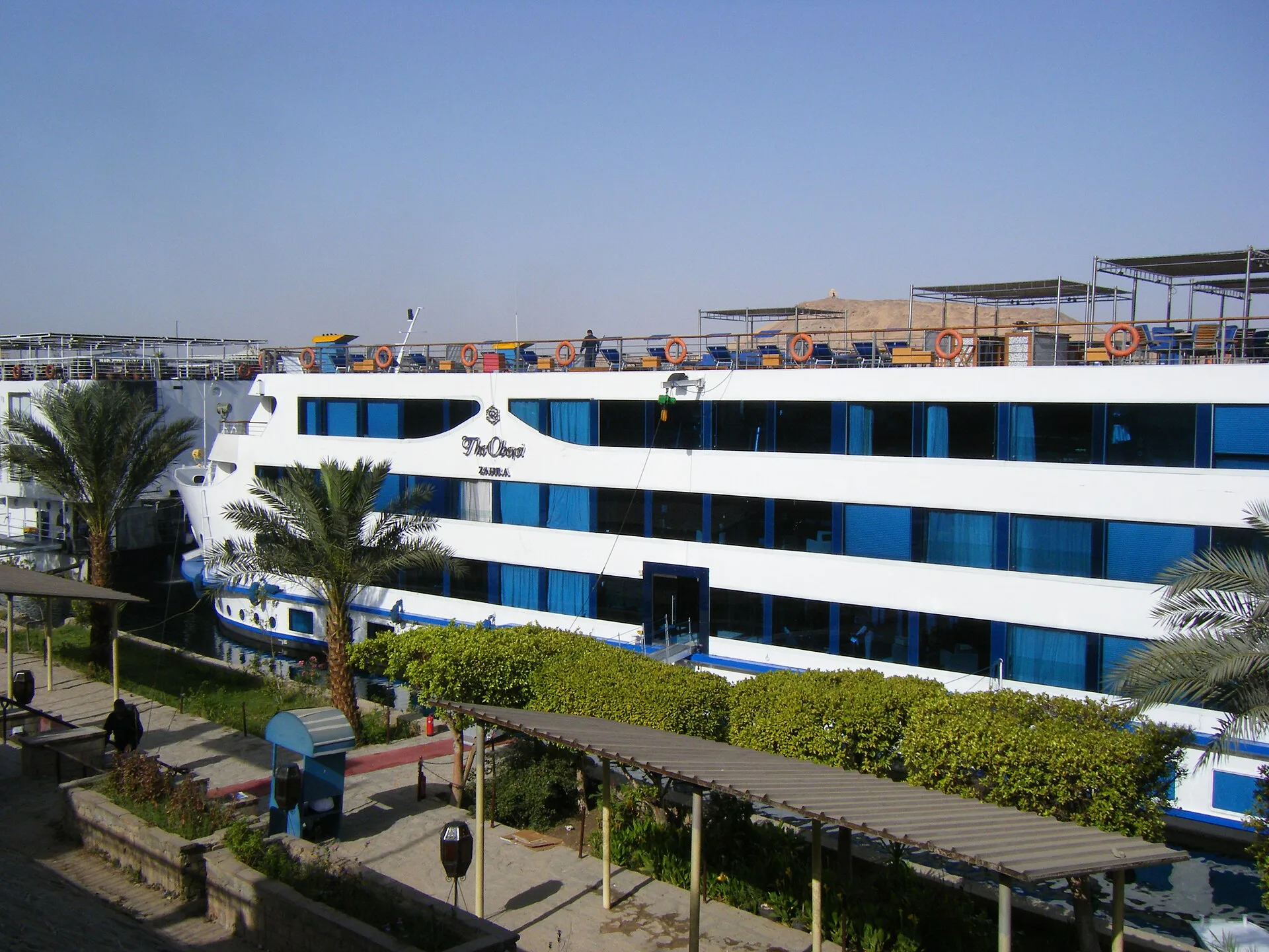 Moored on the Nile