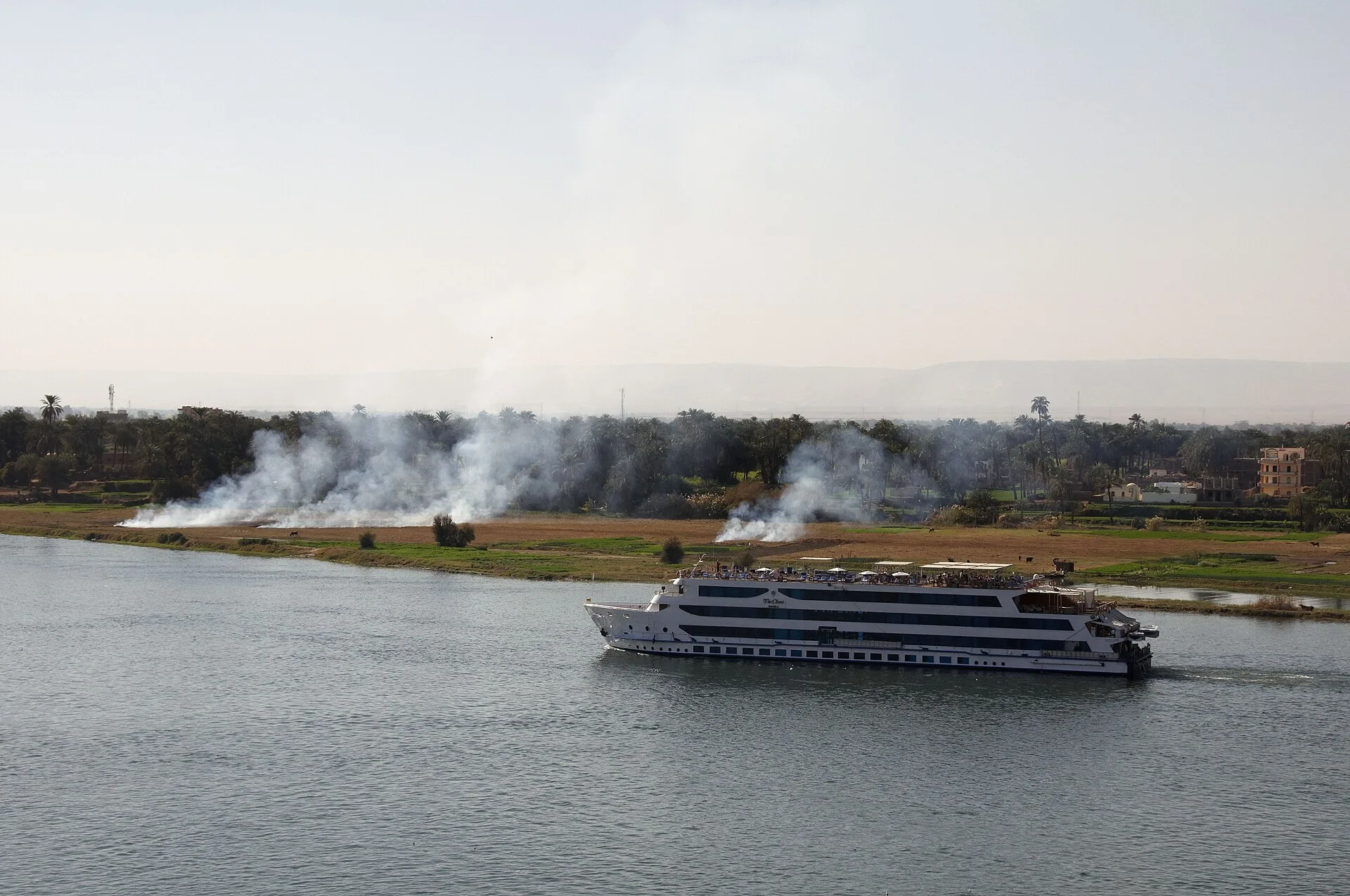 Along the Nile at Luxor