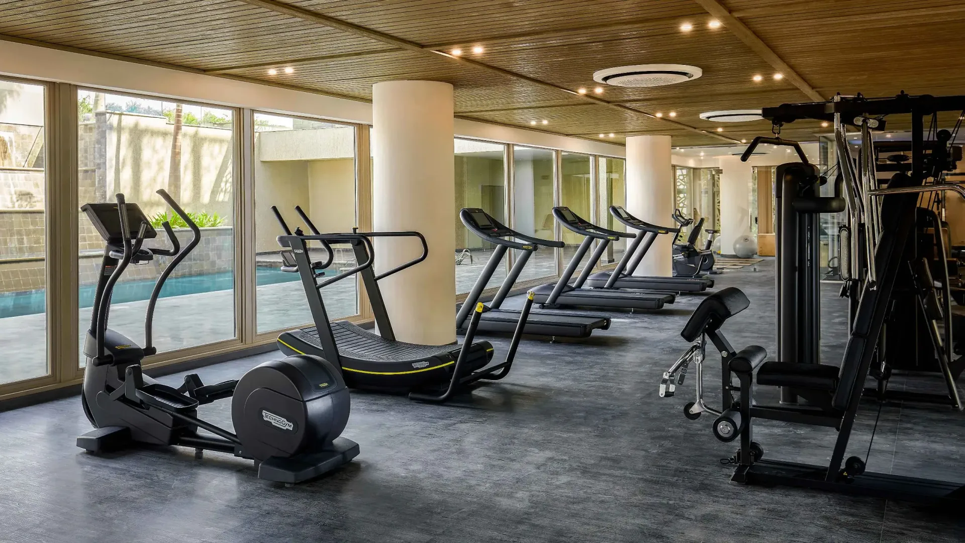 Fitness centre at Hyatt Regency Cairo West