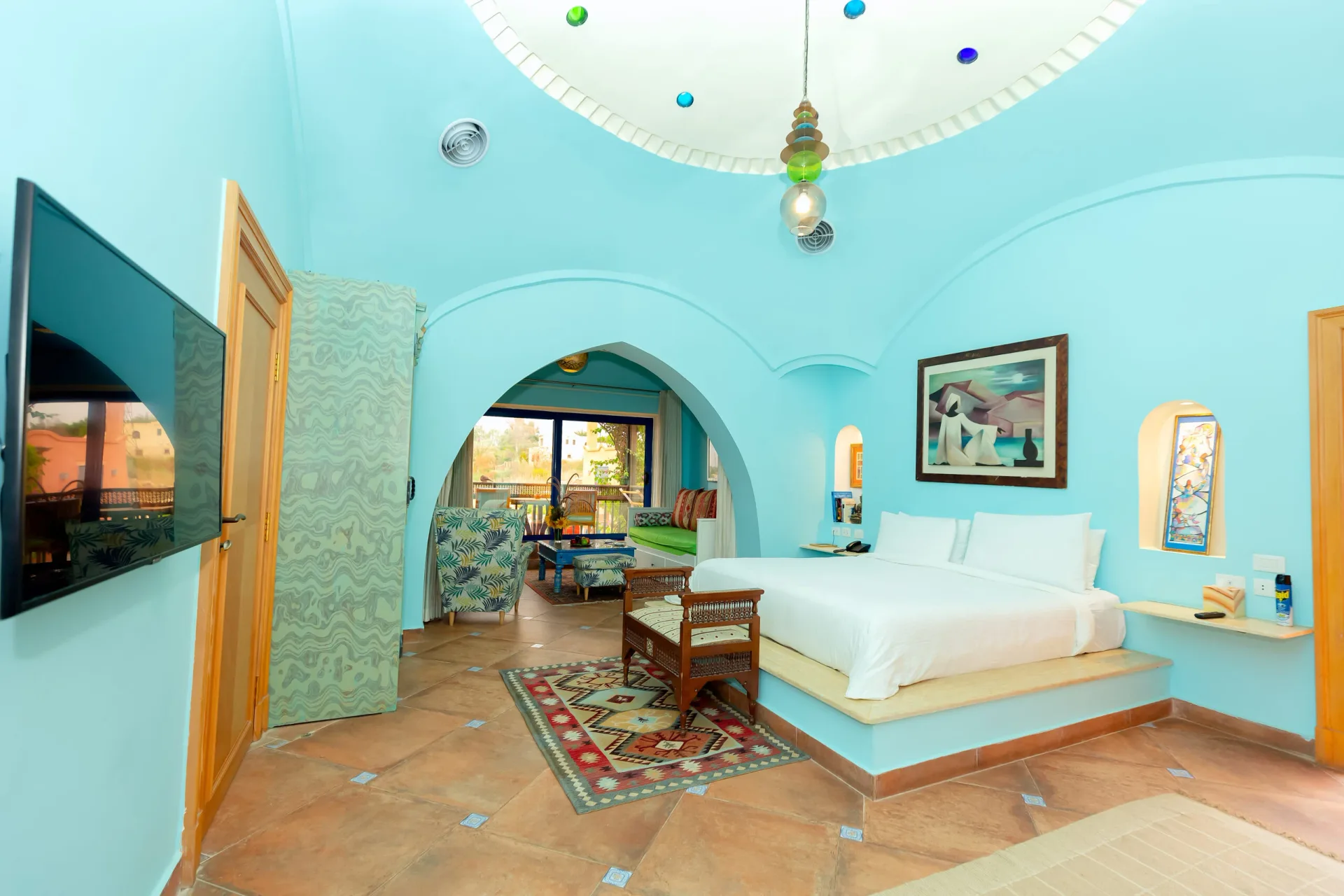Domed suite at Lazib Inn Resort & Spa