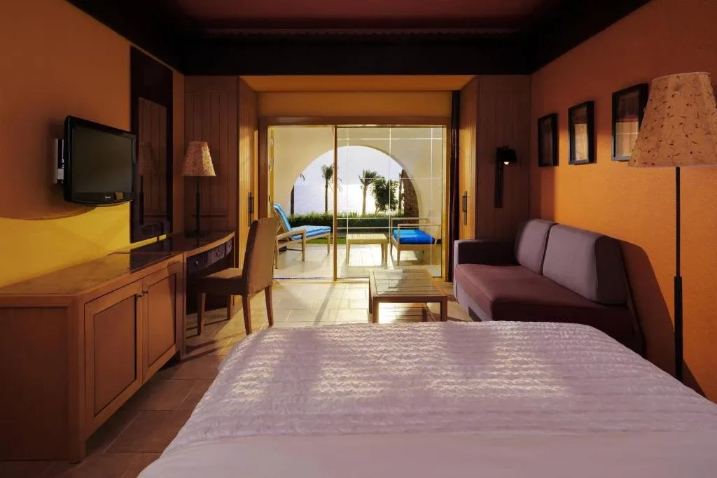Room opening onto a private terrace